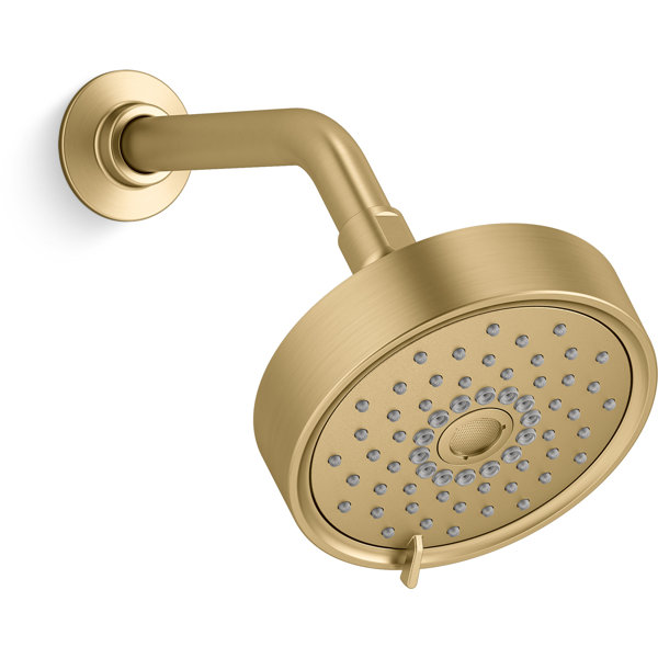 Kohler Purist 2.5 Gpm Multifunction Wall Mount Showerhead, Three Spray